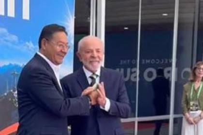 Lula recibe a Arce y a los líderes del G20 para la cumbre del Río de Janeiro 