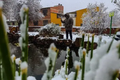 Nevada en Potosí: Clases virtuales en la capital y en las regiones afectadas por el temporal