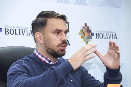 Del Castillo dice que orden de aprehensión contra Evo sigue vigente y “analizarán una vez más” el plan para ejecutarlo