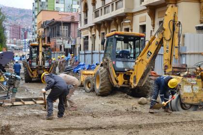 “Los materiales han subido de precio”: Alcaldía de La Paz dice que la falta de dólares afecta la ejecución de obras 