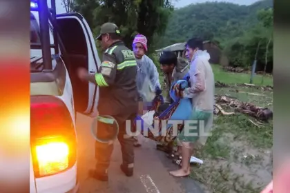 Inundación en Samaipata: hay seis personas desaparecidas y al menos dos heridos
