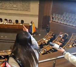Increpan al presidente de Diputados por “impedir” ingreso de cívicos de Potosí a sesión para tratar contrato de litio