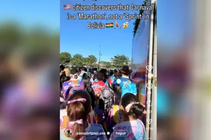 “Los días más divertidos”: Estadounidense relata cómo se vive el carnaval en Santa Cruz