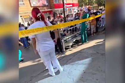 Sismo en Colombia: Pacientes son evacuados a un jardín y cinco son buscados entre escombros de hospital