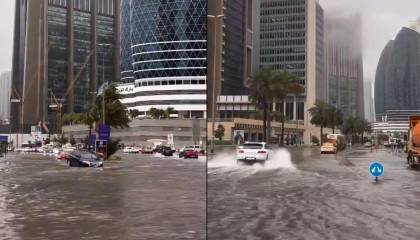 ¿La siembra de nubes tuvo algo que ver con las inundaciones en Dubái?