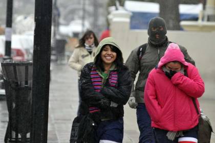 ¡Abríguese! El frío se quedará algunos días y las temperaturas bajarán bruscamente