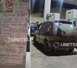 Reportan venta condicionada de combustible en un surtidor de Cochabamba