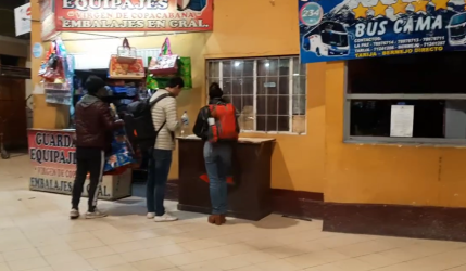 La Paz: importante afluencia de pasajeros en las terminales para viajar durante el ‘fin de semana largo’ por Semana Santa