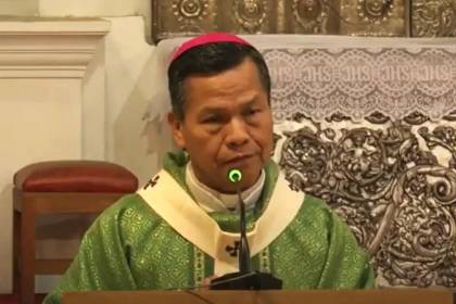 Monseñor Leigue: Utilizar a los pobres para llegar al poder y después olvidarse de ellos es “lo más indignante que hay”