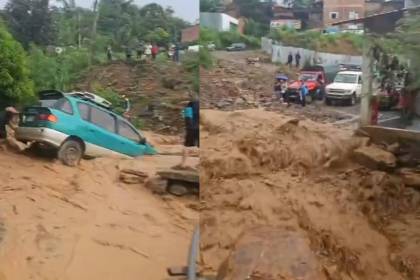 La Paz: Intensa lluvia provoca riadas en Mapiri y los comunarios piden ayuda 