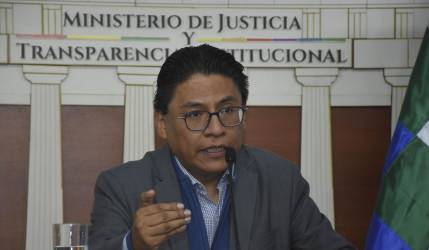 Lima plantea un referendo contra la reelección de Evo y propone que se lo haga el día de las elecciones judiciales