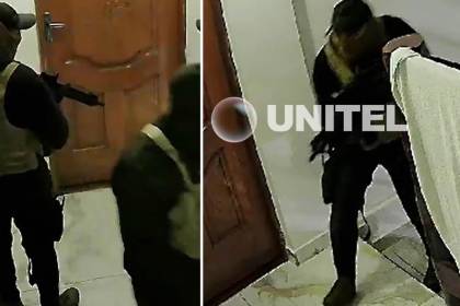 Video: Con armas de grueso calibre, así fue la incursión de sujetos armados para atracar en una lechería