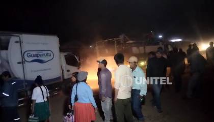 Transportistas rompen el bloqueo en San Julián al cumplirse el cuarto día de movilización