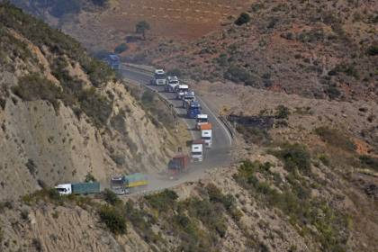 La semana inicia con 12 puntos de bloqueo que se concentran en la ruta nueva Cochabamba – Santa Cruz y hacia Oruro