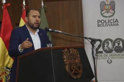 Ministro de Gobierno: “Las amenazas siguen latentes, ponen en riesgo y tratan de desestabilizar la democracia”