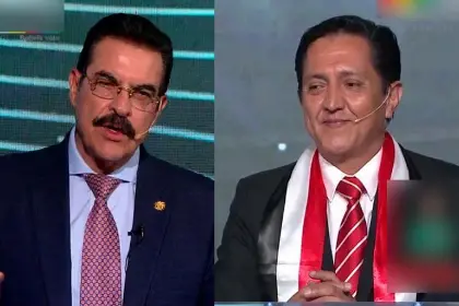 “No te conozco” y “sales por la tangente”: Manfred y Aracena tuvieron un cruce por una pregunta sobre Evo Morales