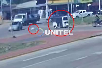 Video registra el momento cuando cae del ‘torito’ el bebé que falleció atropellado