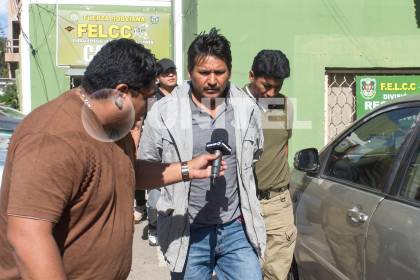 Acusado de coordinar con Evo actos violentos, atribuye el caso a una “persecución” y dice que “fue armado”