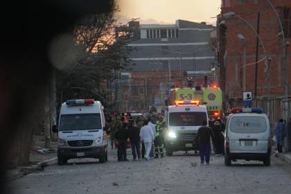 Esta es la lista de los heridos de la explosión en un cuartel de Viacha y a los hospitales que fueron evacuados