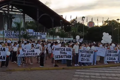 Caso Sebastián Vespa: Marcha exige cambios en el sistema de transporte público