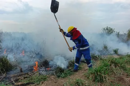 Seis incendios están activos en Bolivia, según el Gobierno