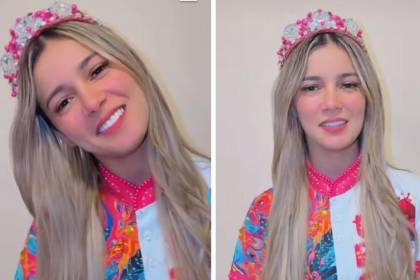 ¿Tatiana Marset será reina de una comparsa en el carnaval cruceño?, difunden un video