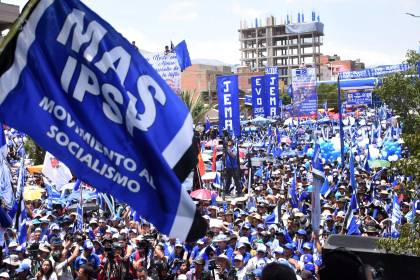 Presidente del MAS confirma su participación en las elecciones subnacionales tras ampliado nacional