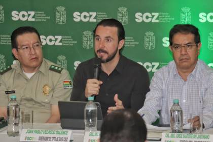 Santa Cruz: Consejo de Seguridad declara prioridad nacional la lucha contra el narcotráfico y pide intervención militar