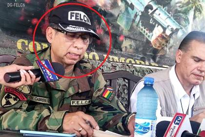 Gobierno confirma que se retiró de la Policía al exdirector de la Felcn vetado por EEUU y anuncia que será investigado