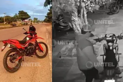 Video: Cámara captó robo de una motocicleta en la zona noreste de Santa Cruz de la Sierra 