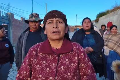 Reportan la aprehensión de dirigente vecinal acusado de impulsar los bloqueos en La Paz 