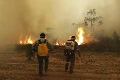 Sube a 10.605 los focos de calor en Bolivia, más del 80% están en Santa Cruz