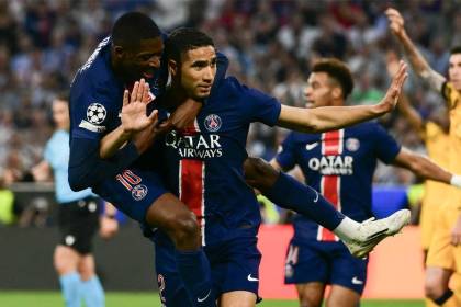 Minuto a minuto: Achraf Hakimi abre el marcador para el PSG ante el Inter de Milán (1-0)