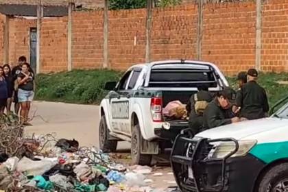 Santa Cruz: Encuentran un cuerpo sin vida que estaba tapado con basura en el Plan Tres Mil 