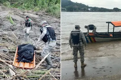 Recuperan los cuerpos de las dos personas que cayeron de una embarcación en el río Challana, en Guanay 