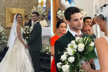Bruno Rojas y Romy Paz se dieron el ‘Sí’ en una ceremonia con toques tradicionales