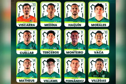 Minuto a minuto: Villegas confirma onceno titular de Bolivia con Viscarra y Monteiro