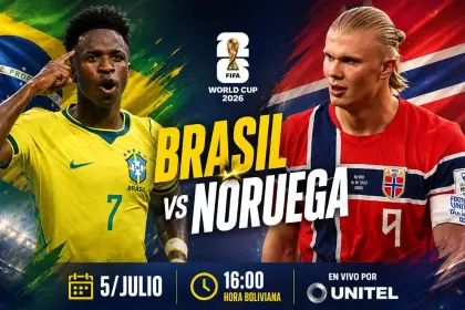 En vivo por Unitel: Brasil y Noruega se enfrenta cara a car por el pase a cuartos