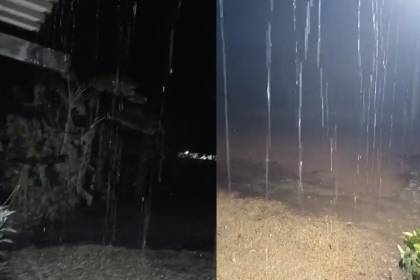 Lluvia en Santa Cruz alcanza a algunas comunidades afectadas por los incendios y da esperanza a la población