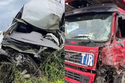 Conductor muere tras impactar de frente contra un camión en la carretera nueva Cochabamba – Santa Cruz