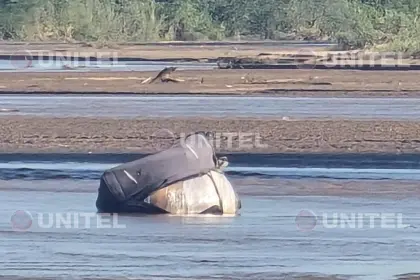 Hallan el cuerpo de un hombre al interior de una maleta en el río Piraí