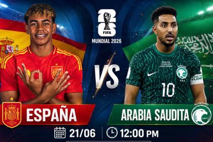 Domingo mundialista por Unitel: España ante Arabia y Uruguay contra Cabo Verde