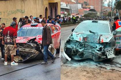 Sucre: El Óscar Crespo registra cinco accidentes; una espectadora quedó en estado grave