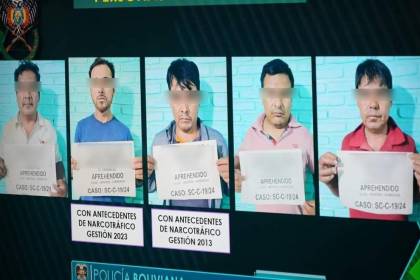 Ordenan la detención de 5 personas, entre ellos un exconcejal del MAS, hallados con 205 kilos de cocaína