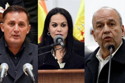 Murillo, López y Lizárraga, exministros de Jeanine Añez, son sentenciados por el caso gases lacrimógenos