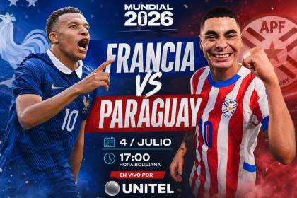 En vivo por Unitel: La ‘invencible’ Francia se expone ante la valiente Paraguay 