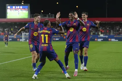 Minuto a minuto: Lewandowski marca el quinto gol de Barcelona ante Valencia (5-0)
