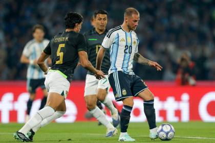 En directo: Lautaro Martínez abre el marcador para Argentina ante Bolivia (1-0)