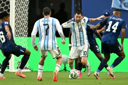 Minuto a minuto: Lionel Messi abre el marcador para Argentina ante Cabo Verde (1-0)
