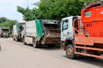 Solo el 40% de camiones recolectores de basura trabaja en la capital cruceña ante la falta de diésel